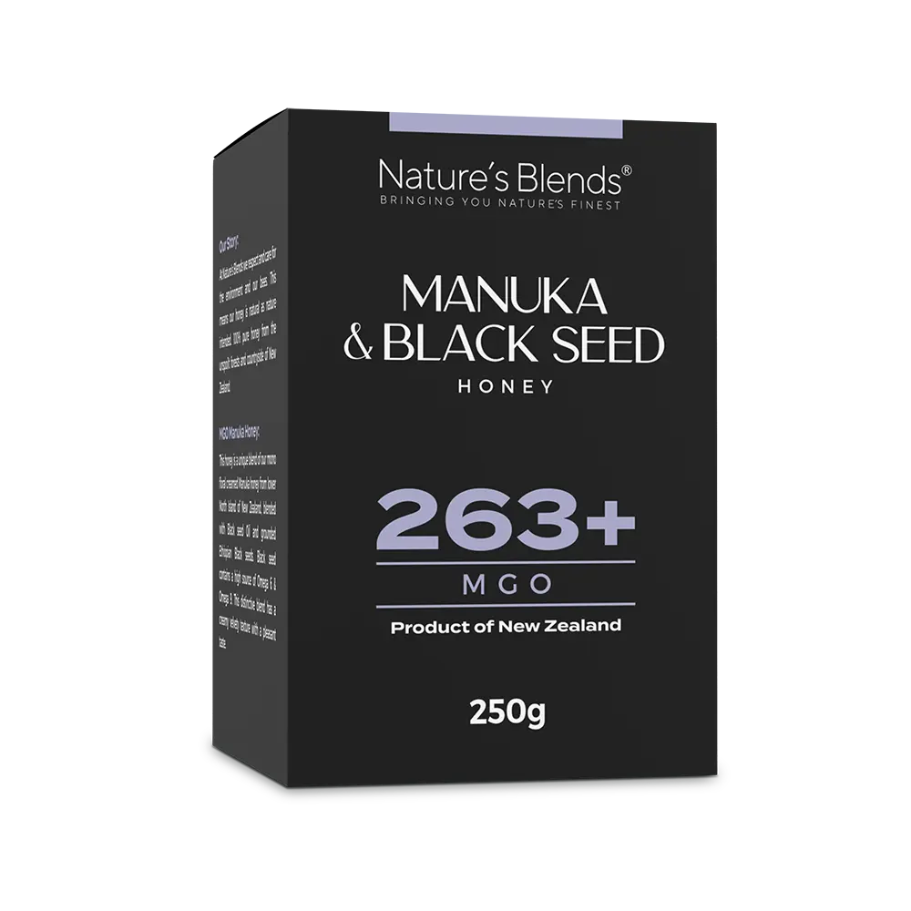 263+ manuka honey & black seed