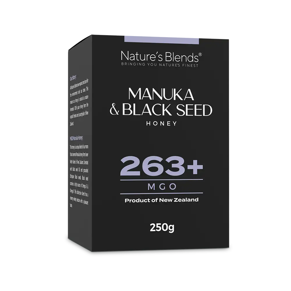 263+ manuka honey & black seed