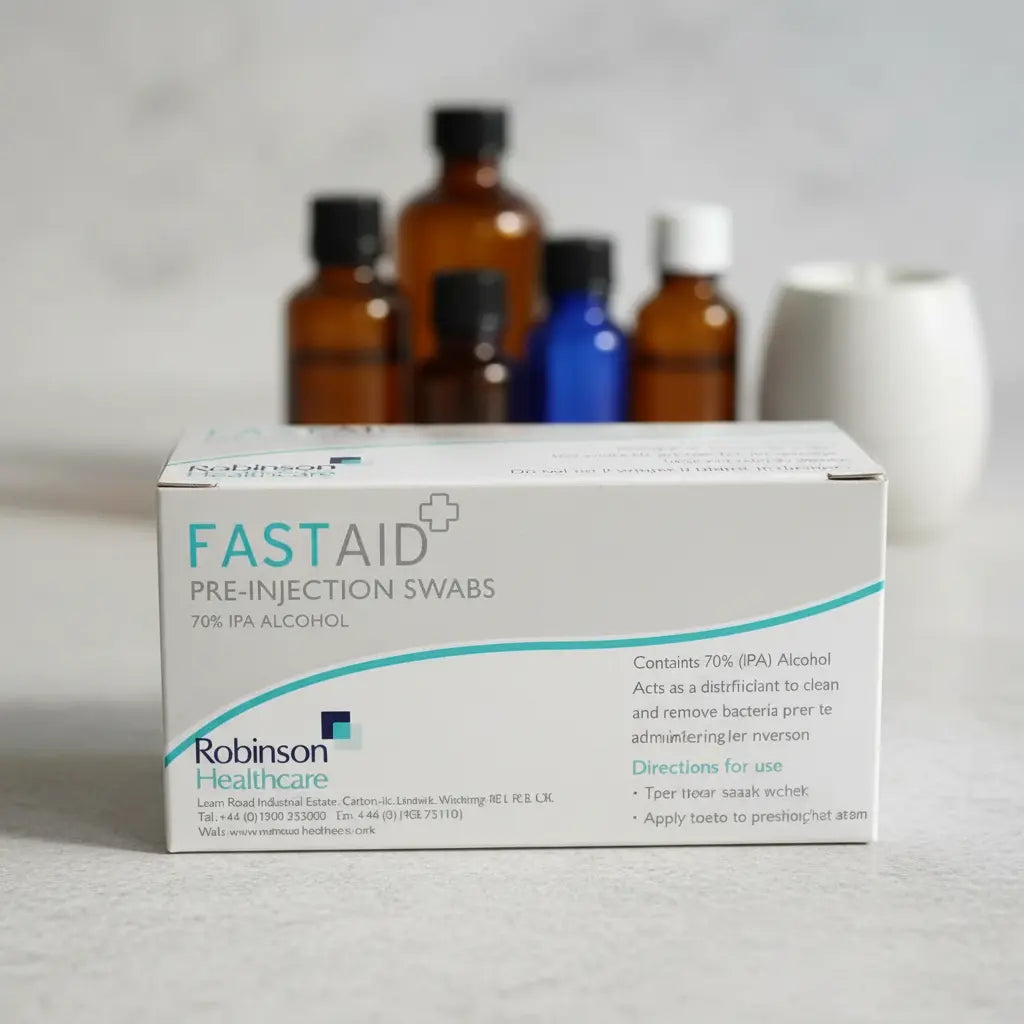 Alcohol Wipes with Wellness Items