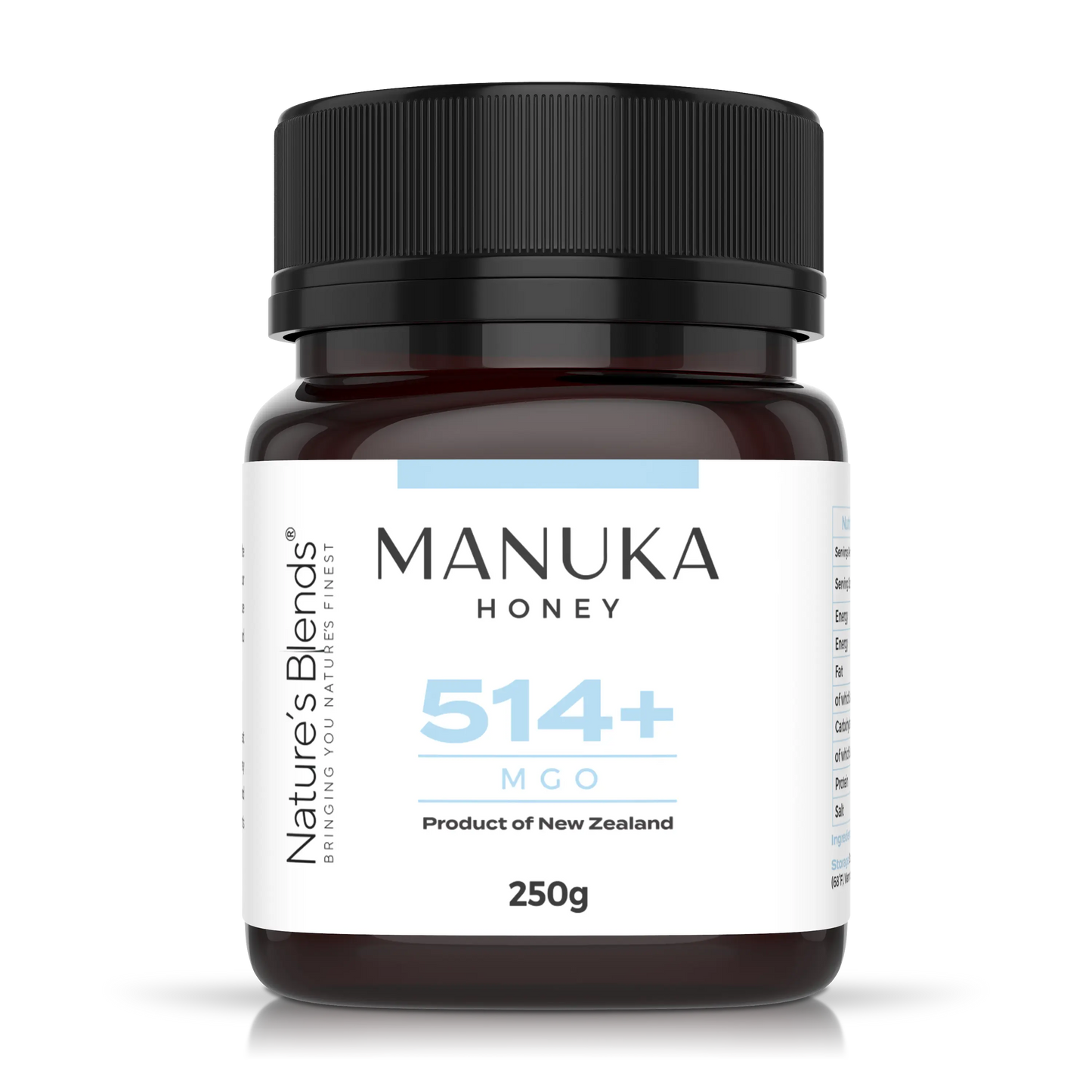 514+ Manuka Honey 250g Natures blends