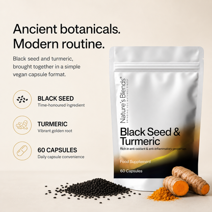 Black Seed & Turmeric Vegan Capsules