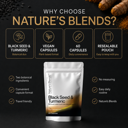 Black Seed & Turmeric Vegan Capsules