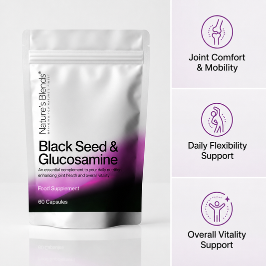 Black Seed Oil & Natural Glucosamine Capsules