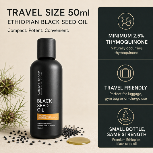 Black Seed Oil (50ml) 2.5% TQ. Raw Virgin Ethiopian