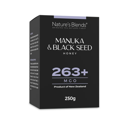 263+ manuka honey & black seed