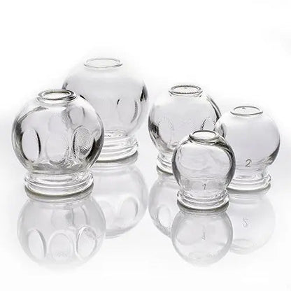 Fire Glass Cupping Set (5 Cups) - Nature's Blends