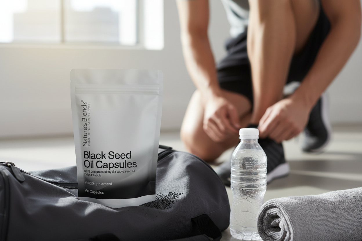 Athletic fitness lifestyle with gym gear