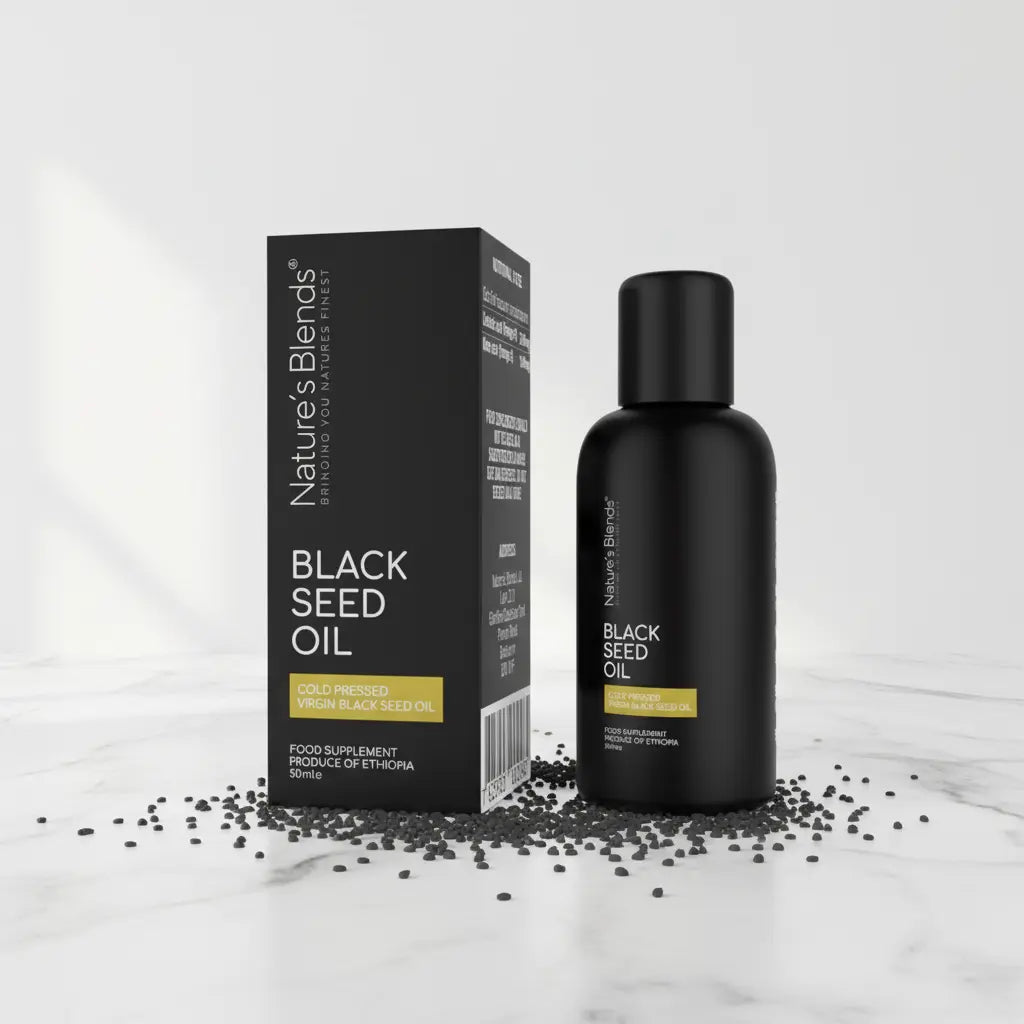 Black Seed Oil (50ml) 2.5% TQ. Raw Virgin Ethiopian. Worlds Strongest Black Seed Oil