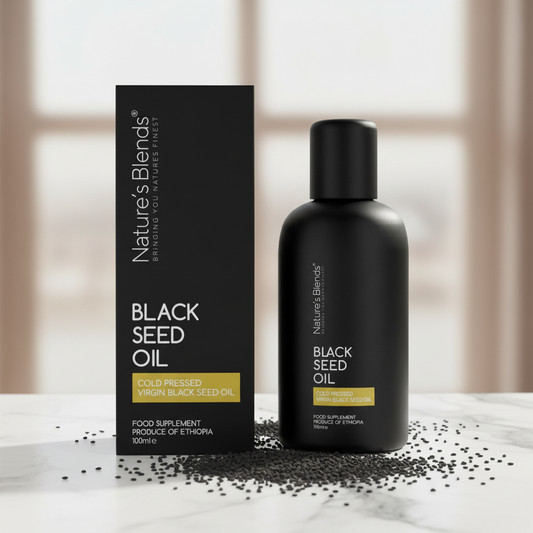 Black Seed Oil Clean Background