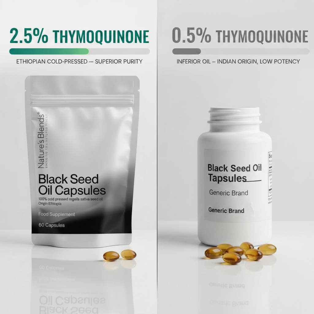 Black Seed Oil THQ Comparison