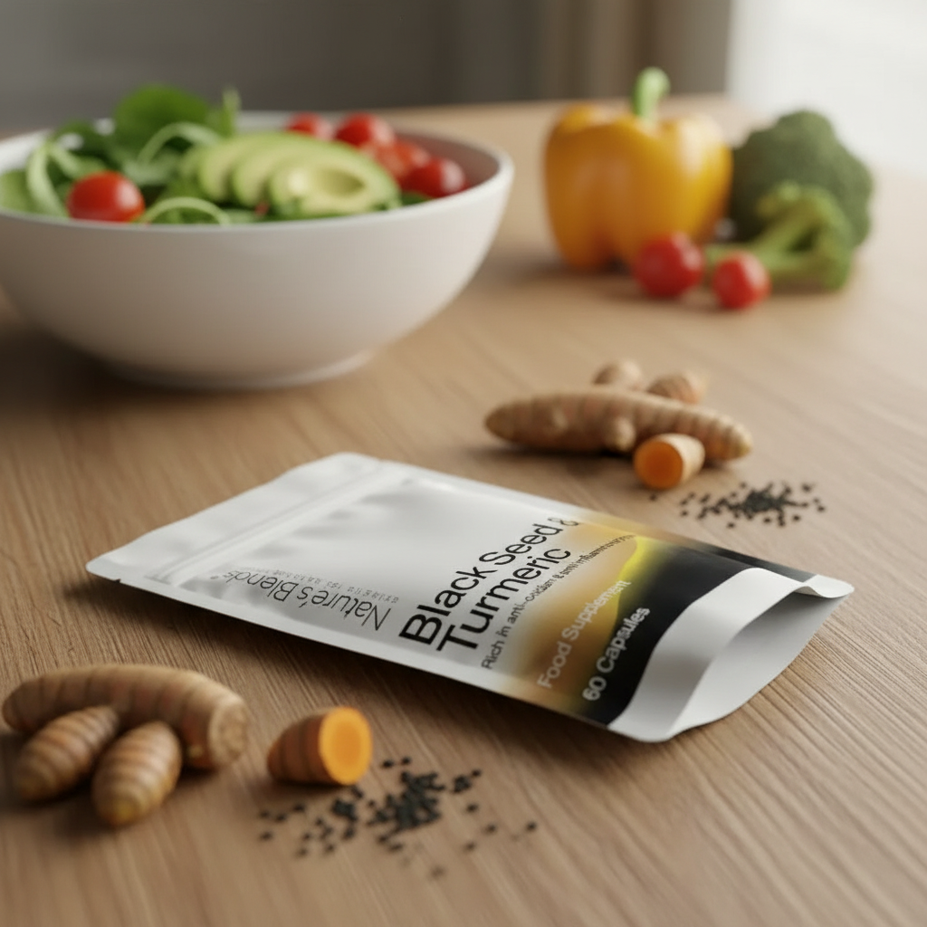 Black Seed Turmeric Dining Table