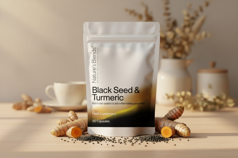 Black Seed Turmeric Kitchen Setting 3:2