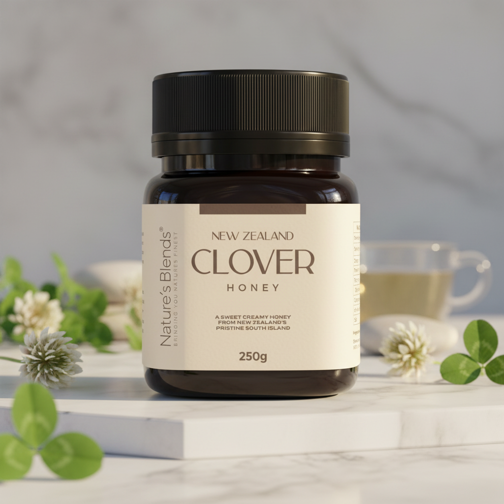 Clover Honey Close-up