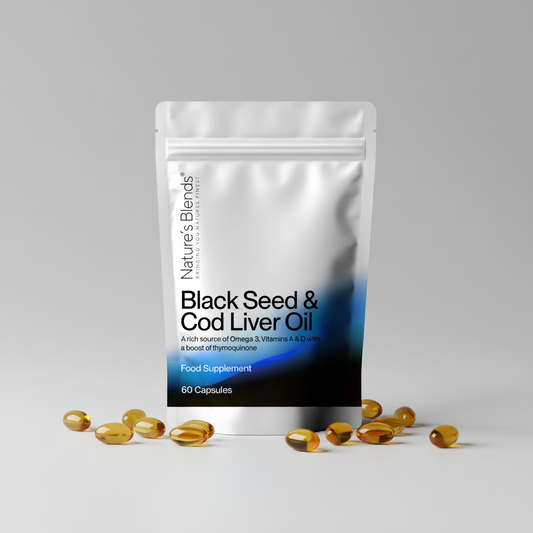 Cod Liver Oil Capsules Clean Background