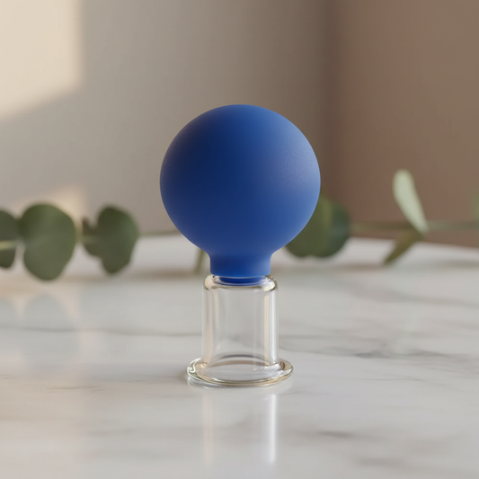 Glass Bulb Cupping Cup - Square Format