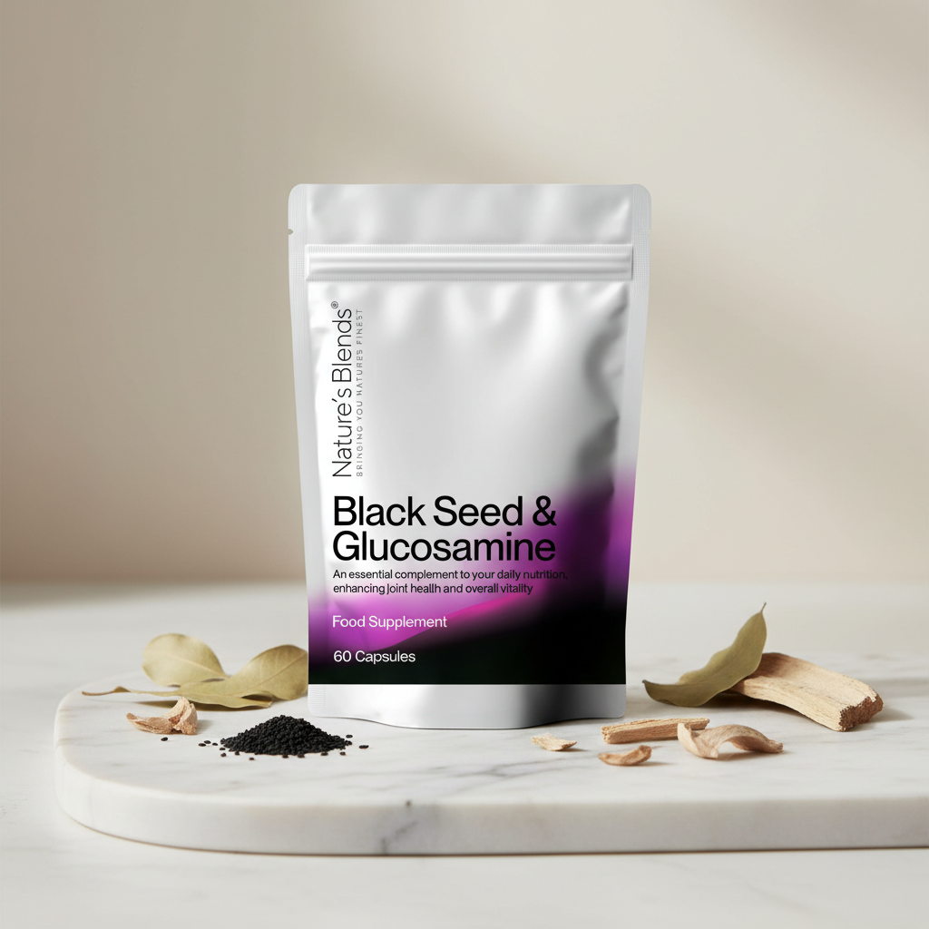 Glucosamine Capsules Clean Background