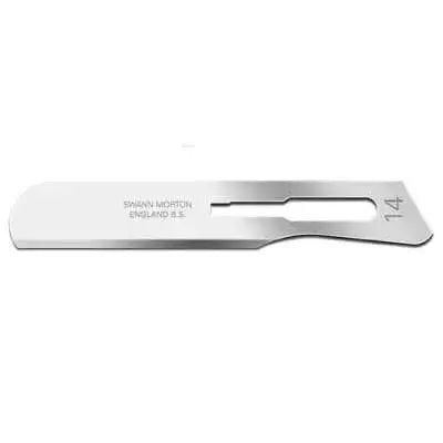 Swann Morton Carbon Steel Surgical Blade | No. 14 | Pack of 100 - Nature's Blends