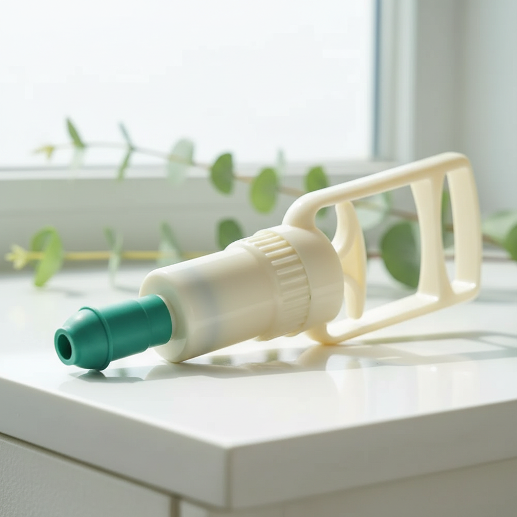 Premium Vacuum Pump on White Ceramic