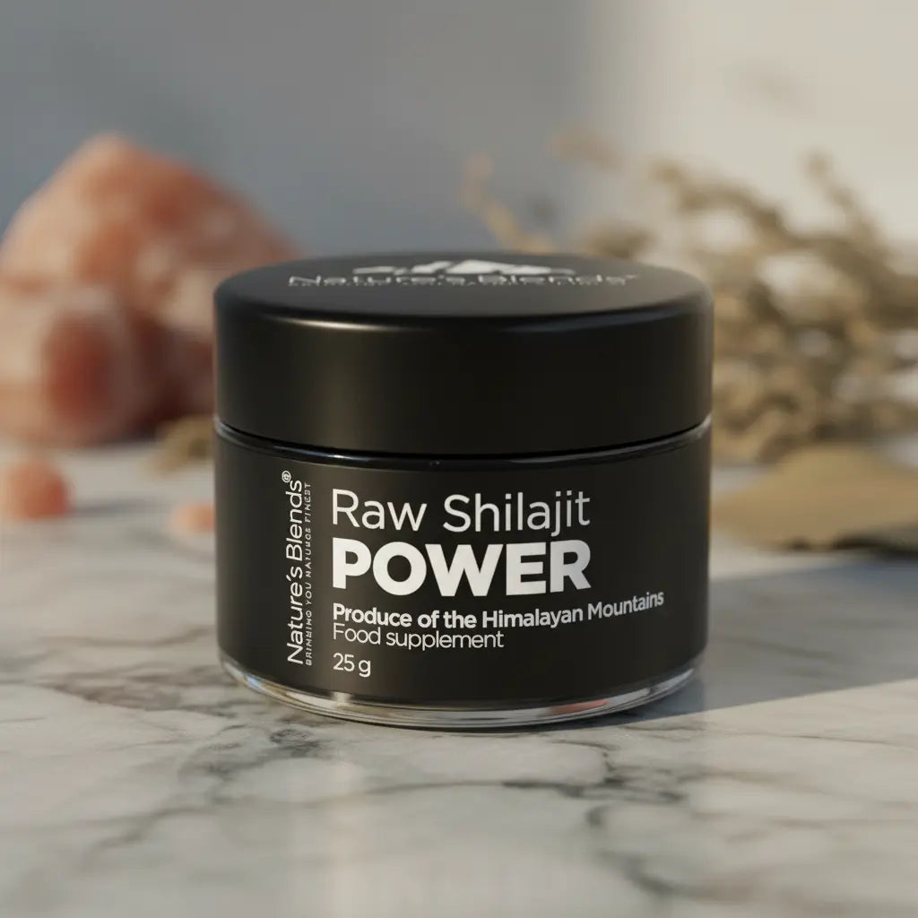 Shilajit Resin 25g Pakistan Origin | Fulvic Acid | Nature's Blends UK