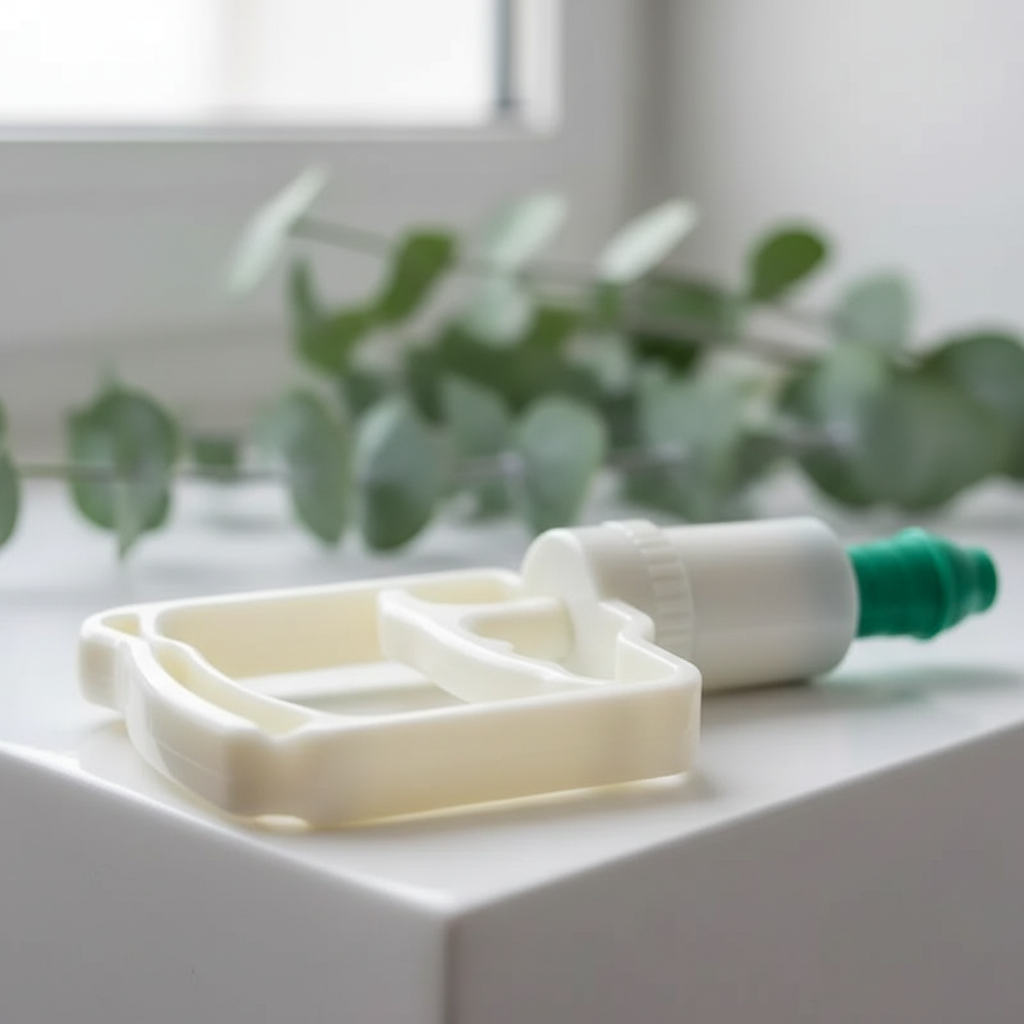 Standard Vacuum Pump Large on White Ceramic