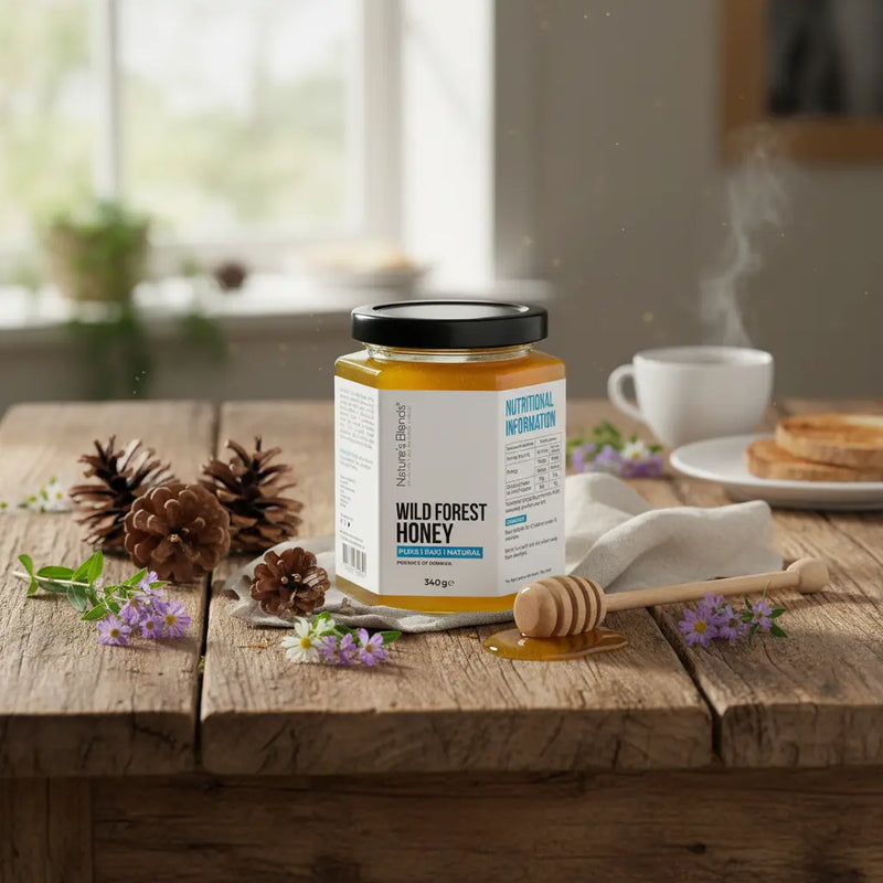Wild Forest Honey Rustic Lifestyle